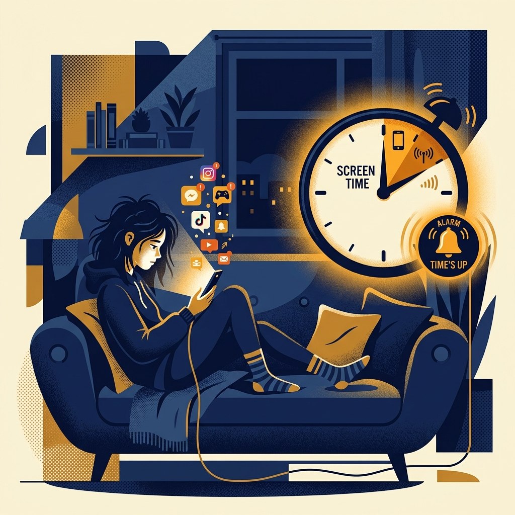 How Much Screen Time is Too Much? What the Research Says
