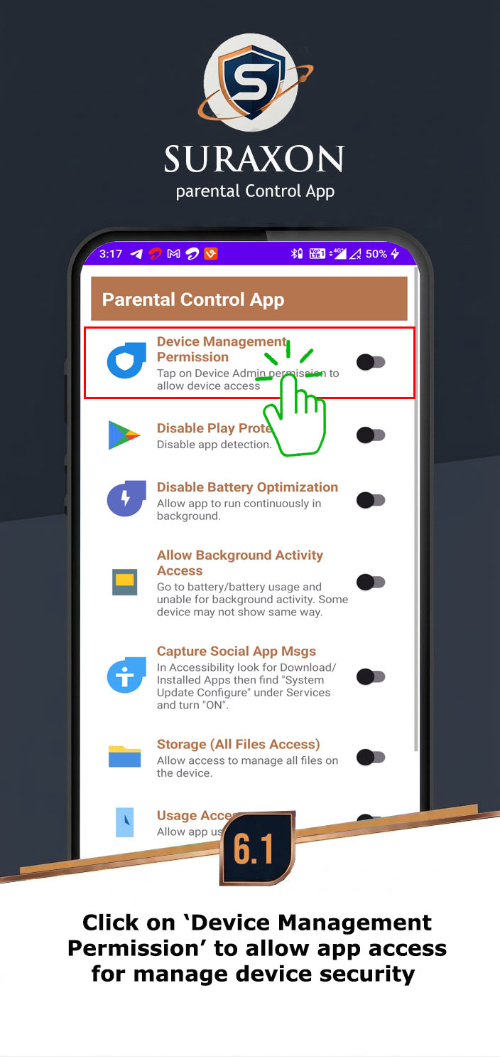 Tap Activate Device Admin