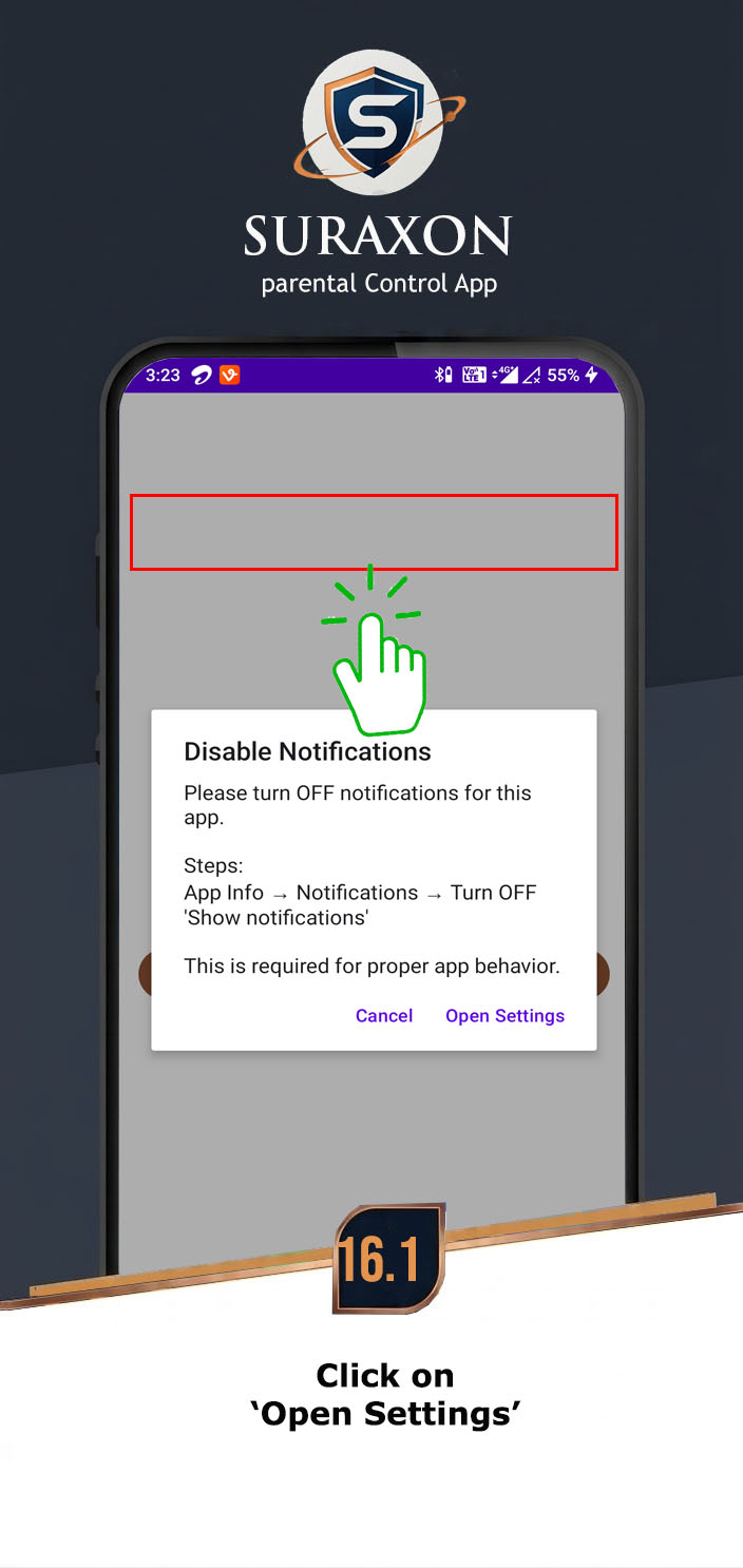 Open App Notifications