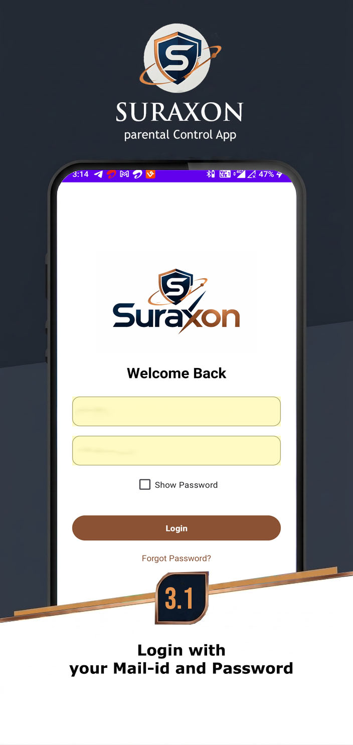 Enter Login Credentials