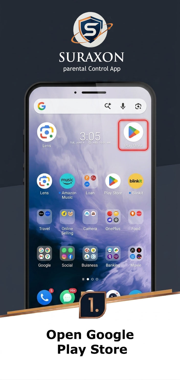 Open Google Play Store