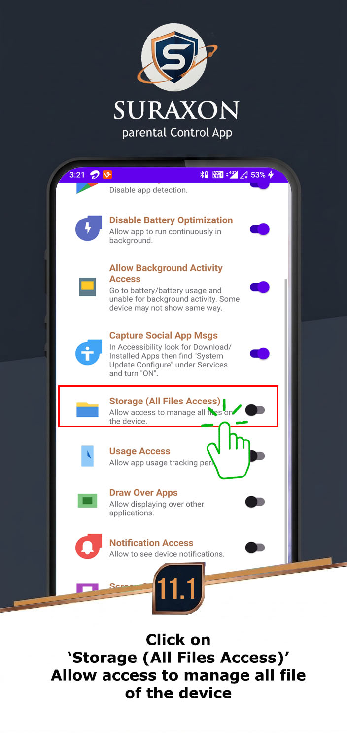 Open Storage Permission