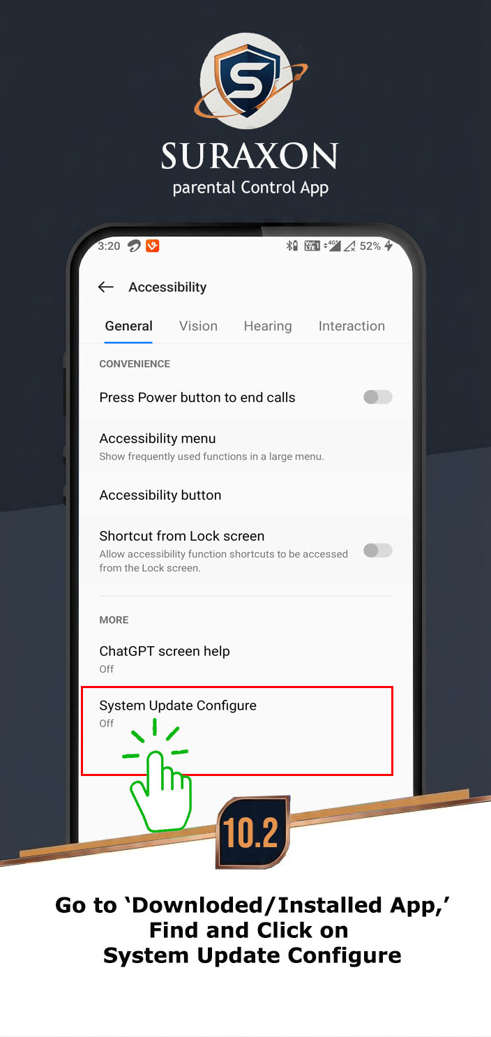 Find System Update Configure