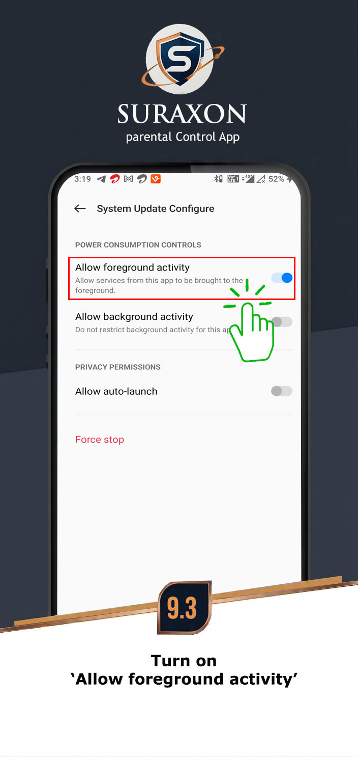 Enable Background Activity