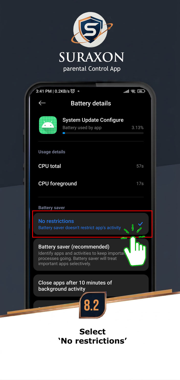 Confirm Setting