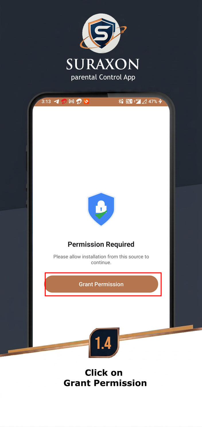 Tap Install