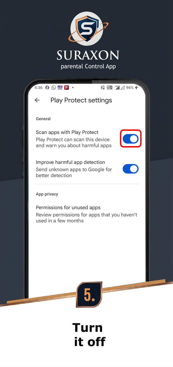 Turn OFF Scan apps